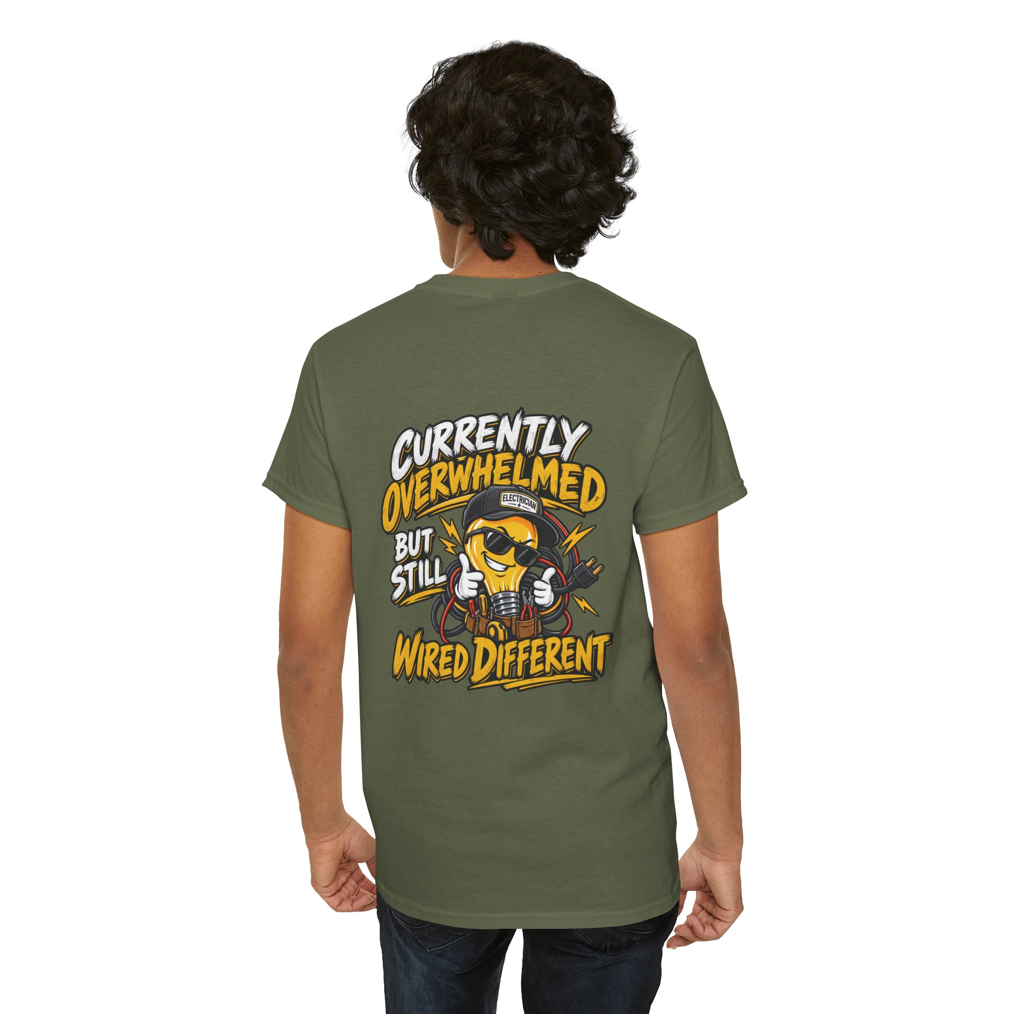 Currently Overwhelmed, But Still Wired Different Electrician T-Shirt - Image 24