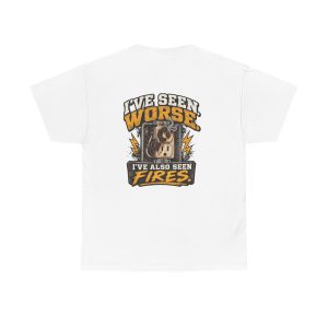 I've Seen Worse, I've Also Seen Fires Electrician T-Shirt